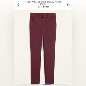 Old Navy High-Waisted Pixie Skinny Ankle Pants
